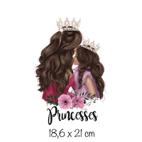 Bügelbild Princesses