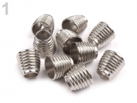 Kordelenden 12 x 13 mm 2 Stück