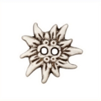 Metallknopf Edelweiss 20 mm