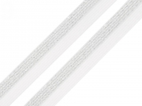 Falzgummi mit Lurex  17 mm