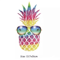 Bügelbild Ananas