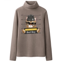 Bügelbild Bad Boy Cat