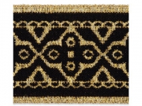 Jacquardborte mit Lurex