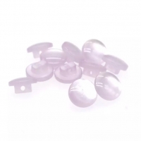 Knopf Bonbon 11 mm, 10 Stück