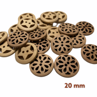 Holzknopf 20 mm