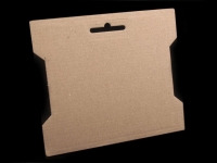 Wickelkarte 14x16,3 cm braun