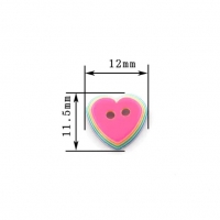 Knopf Candy gestreift 12 mm