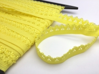 Elastischer Wäschegummi mit  Blumen