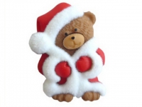Knopf Weihnachtsbär