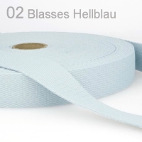 Gurtband Baumwolle 2,5 cm