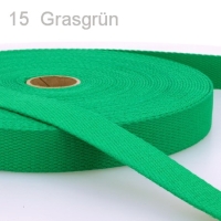 Gurtband Baumwolle 2,5 cm