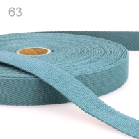 Gurtband Baumwolle 2,5 cm