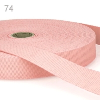 Gurtband Baumwolle 2,5 cm