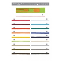 Gummi 5 mm bunt