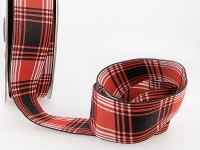 Gummi mit Schottenmuster