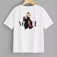 Bügelbild Vogue lesend