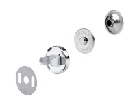 Magnetverschluss 14 mm mit 1 Niete
