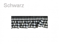 Rüschenband elastisch, 19 mm, Vichy